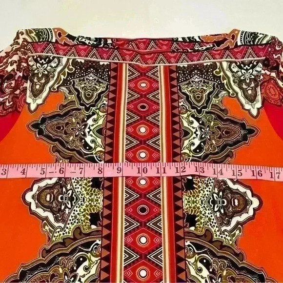 Eco dress size L, 3/4 sleeves, 37” length, 19” across the chest. - Picture 8 of 9